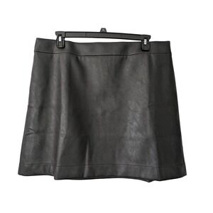 J. Crew Factory Black A-Line Skirt